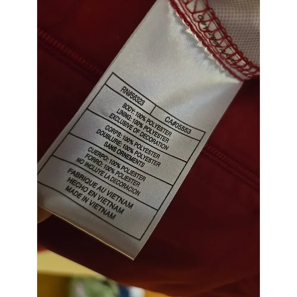 NIKE Windbreaker Jacket Maroon New ! 2XL Vintage Y2K 